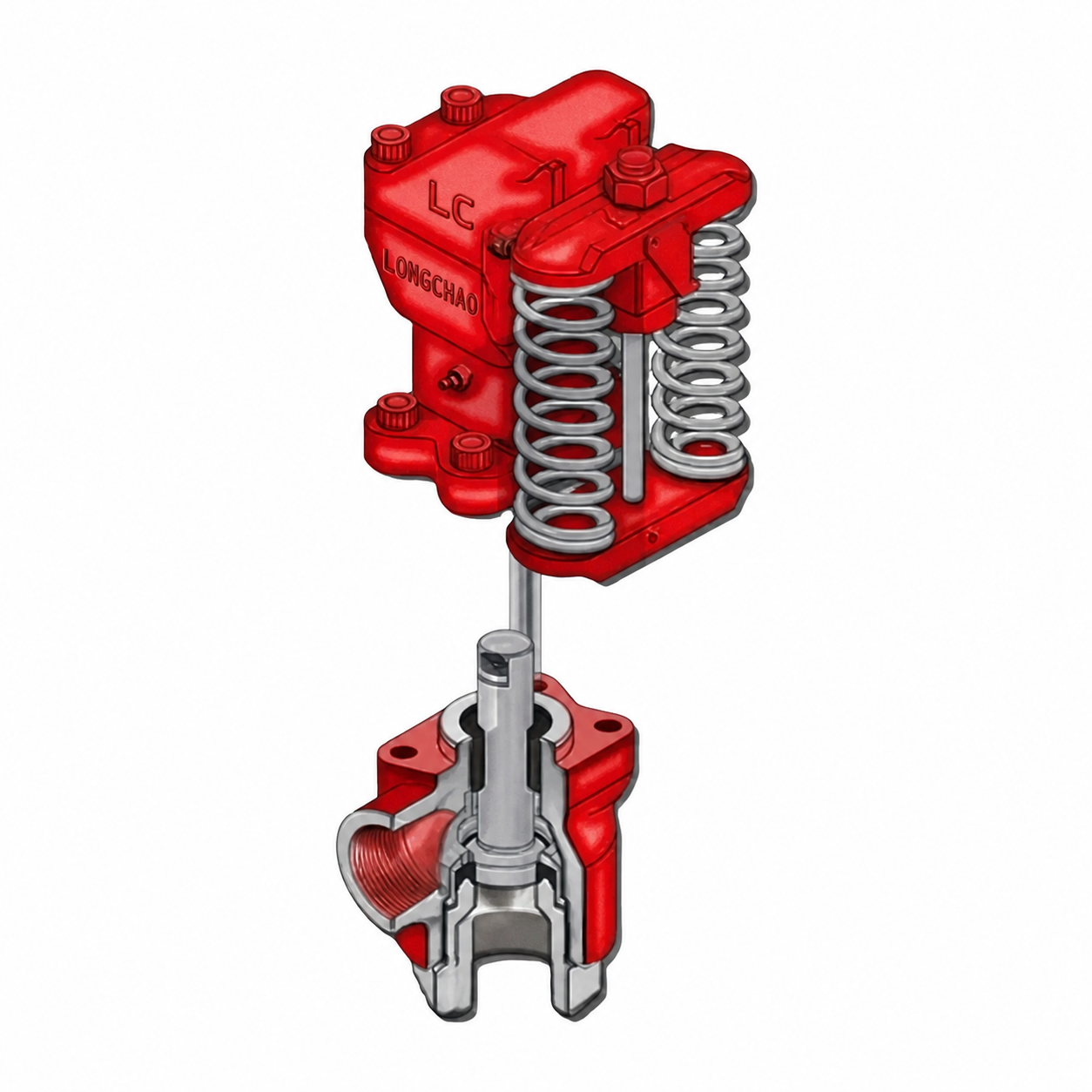 LC Sentinel Type RR 2 Inch Reset Safety Valve