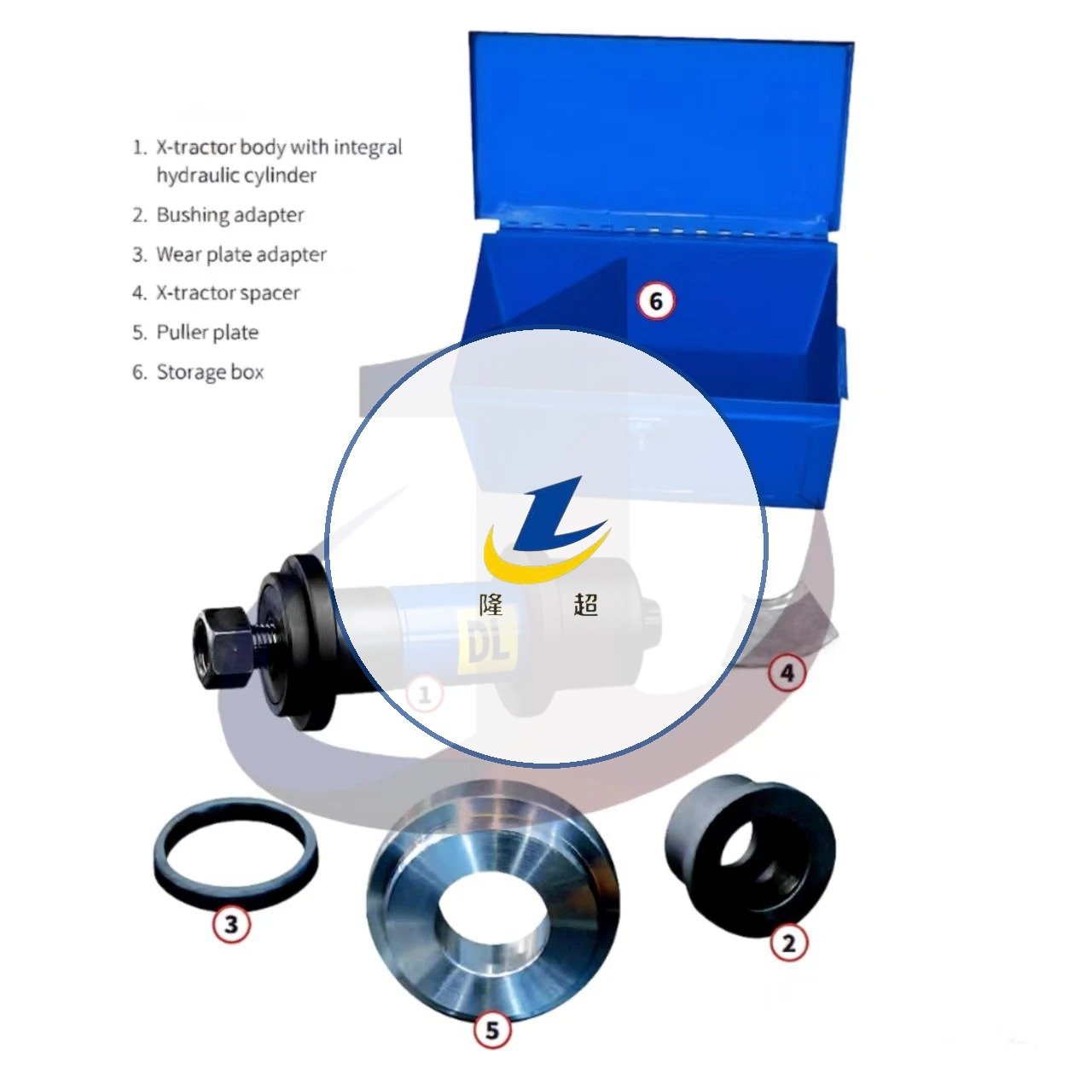 LC Safe-Set Hydraulic Liner Bushing Puller